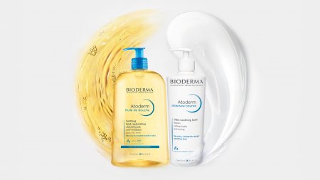 Duetas Bioderma Atoderm Intensive Baume ir Huile de douche