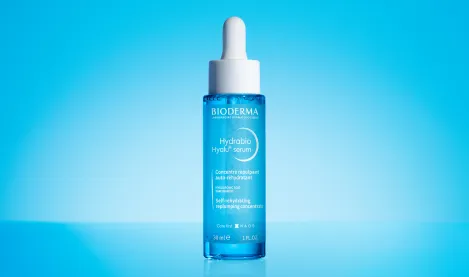 "Hydrabio Hyalu+serum" buteliuko pristatymas